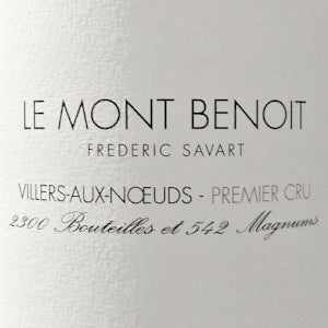 Savart Le Mont Benoit Premier Cru Extra Brut Champagne France

