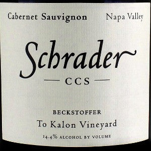 Schrader CCS Beckstoffer To Kalon Vineyard Napa Valley, 2006, 750