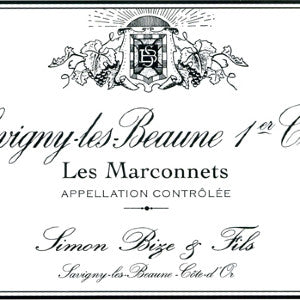 Simon Bize Savigny-les-Beaune Rouge  Les Marconnets Premier Cru Burgundy France, 2017, 750