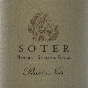 Soter Mineral Springs Ranch Yamhill-Carlton Pinot Noir Willamette Valley Oregon, 2017, 750