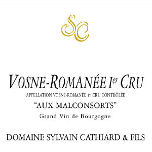 Sylvain Cathiard Cathiard Vosne-Romanee Premier Cru Aux Malconsorts Burgundy France, 2018, 750