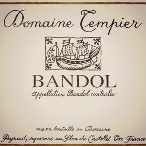 Domaine Tempier Bandol Rouge, 2012, 750