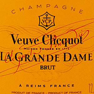Veuve Clicquot La Grande Dame Brut Champagne France, 2004, 750