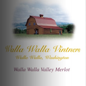 Walla Walla Vintners Merlot Walla Walla Valley Washington, 2015, 750