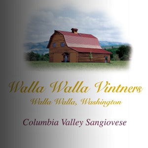 Walla Walla Vintners Sangiovese Columbia Valley Washington, 2016, 750