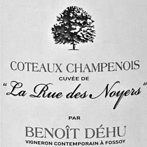 Benoit Dehu Cuvee La Rue des Noyers Coteaux Champenois Rouge Champagne France, 2018, 750