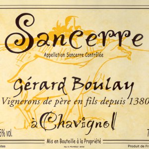 Gerard Boulay Sancerre a Chavignol France, 2017, 750