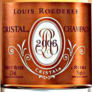 Louis Roederer Cristal Rose Champagne France, 2006, 750